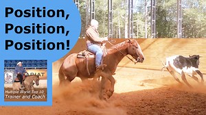 I am working on position in 1 place just before going around the corner. The tiniest detail that can make a huge impact. | Tim Anderson Horse Training
