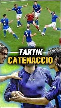 the early history of the creation of the Italian defensive tactic, aka catenaccio