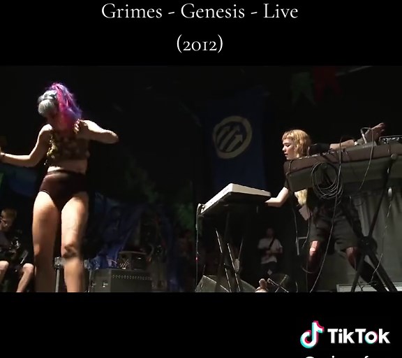 Grimes - Genesis Live Performance from 2012