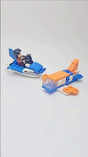 LEGO Airplane Build ✈️ – So Cool #lego #legobuild #legoairplane #shorts