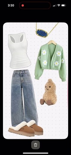 make a Pinterest outfit collage w/ me! #pinterest #outfit #short #fyp #toomanyhashtags