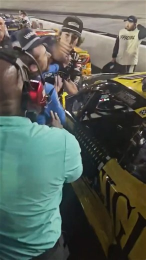 Carson Hocevar and Ryan Blaney FIGHT at Bristol ~ #nascar