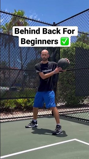 How To Behind Back Dribble For Beginners ✅