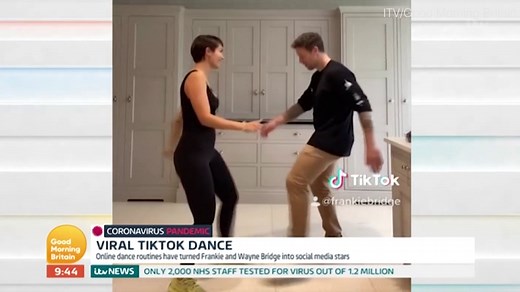 Wayne and Frankie Bridge share secrets behind TikTok videos