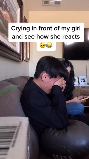 Crying Prank: Emotional Reaction from Girlfriend