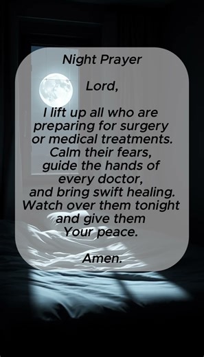 Night Prayer Before Surgery | Trust God’s Healing Hands