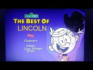 The Loud Street: The Best Of Lincoln DVD Menu Walkthrough
