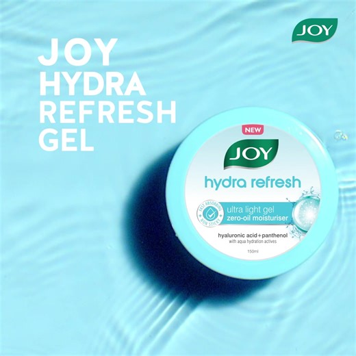 20K views | Get long-lasting hydration with Joy's Hydra Refresh Ultra Light Gel!  48-hour hydration  Dewy, glowing skin  Non-sticky, lightweight feel Grab yours today! | Joy | Facebook