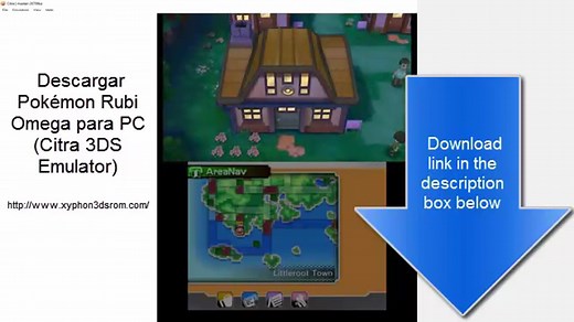 Descargar Pokémon Rubi Omega para PC Citra 3DS Emulador - 3DS ROM Descargar