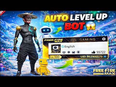 Free Fire Automatic Level Up Bot 😱 | Fast Level Up Trick 🔥 | ZEXISTEY