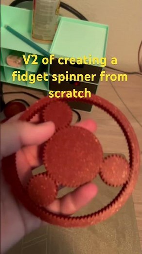 Creating a fidget spinner from scratch V2
