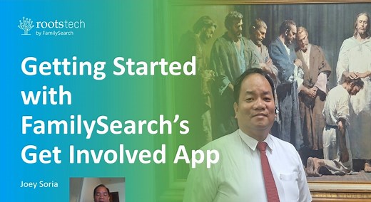 Getting Started with the FamilySearch Get Involved app