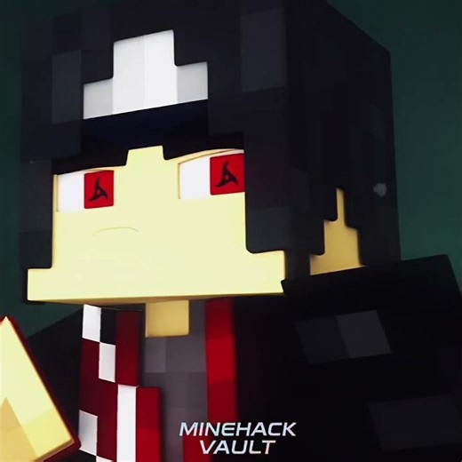 ITACHI UCHIHA IN MINECRAFT 🔥.#edit #minecraft #anime