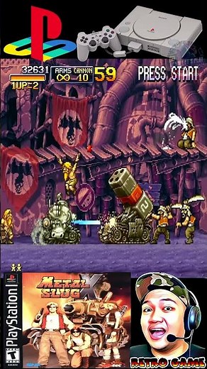 Metal Slug X - PlayStation Year 2000 #retrogaming