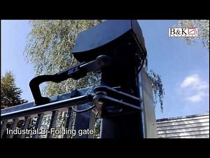 Trackless Bi Folding Gate (up to 10000mm) from B&K Security