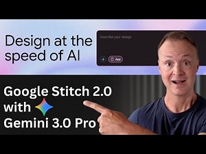 Google Stitch 2.0 Tutorial: From Sketch to Code with Gemini 3.0