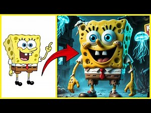 SpongeBob and Friends as Zombies 🧟‍♂️🍍