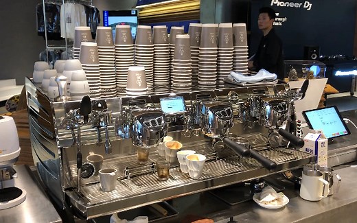 意大利半自动咖啡机 黑鹰VA388（带称版）系统升级