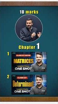 5 MOST EASIEST & IMPORTANT Chapters of Class 12th Maths | Kuldeep Sir 🔥