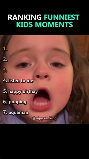 ranking funniest kids moments