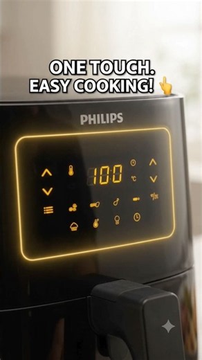 Philips HD9252/90 Air Fryer 🔥 4.1L, 1400W | Touch Panel, 7 Presets & Rapid Air Technology