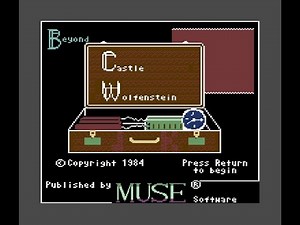 Beyond Castle Wolfenstein | Commodore 64 | released in 1984 | region ntsc - Full Game
