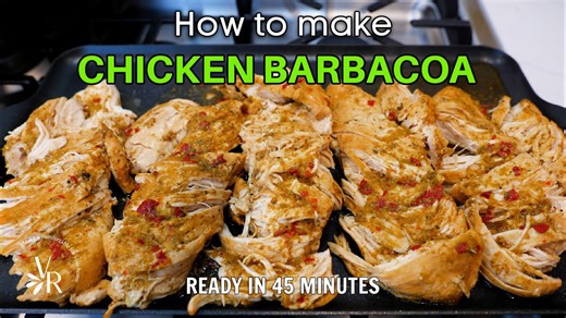 Easy Barbacoa Chicken Recipe – Barbacoa de Pollo Súper Deli!