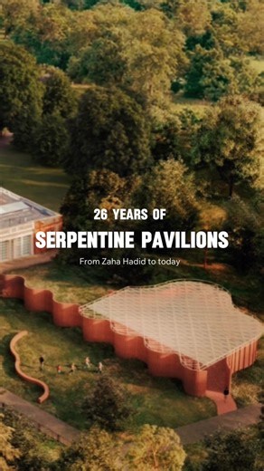 Da Zaha Hadid a oggi: tutti i Serpentine Pavilion di questi 26 anni #serpentine #london #architecture