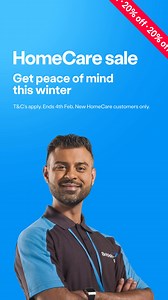 Our expert engineers can keep your home cosy this winter. No heating or hot water? Call by 11am and we’ll be there same day. T&C’s apply. Offer ends 4th February. New HomeCare customers only. Based on 2024 performance data, 80% of customers contacting by 11am received the same day service. | British Gas | Facebook