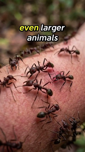 What If You Trapped Inside an Army Ant Swarm