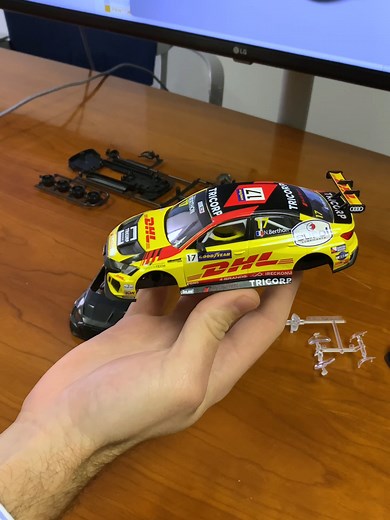 Proceso de Creación de 1 Coche Scalextric | Audi