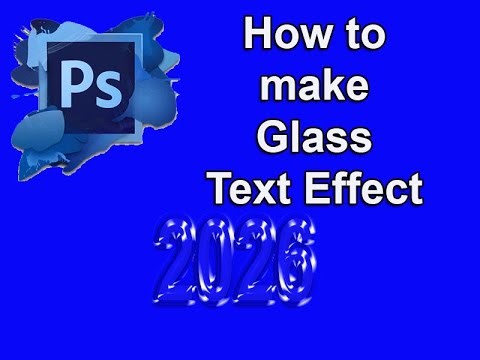 Glass Text Effect