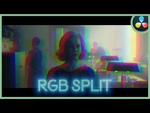 How To Make The RGB Split Effect | DaVinci Resolve 17 |