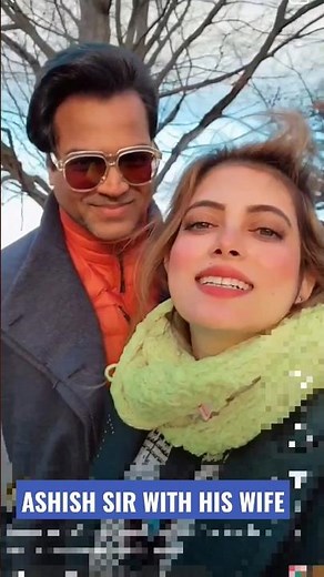Ashish Sir With his Wife #madeeasy #viralvideo #viral #ashishsirclasses #viralshorts