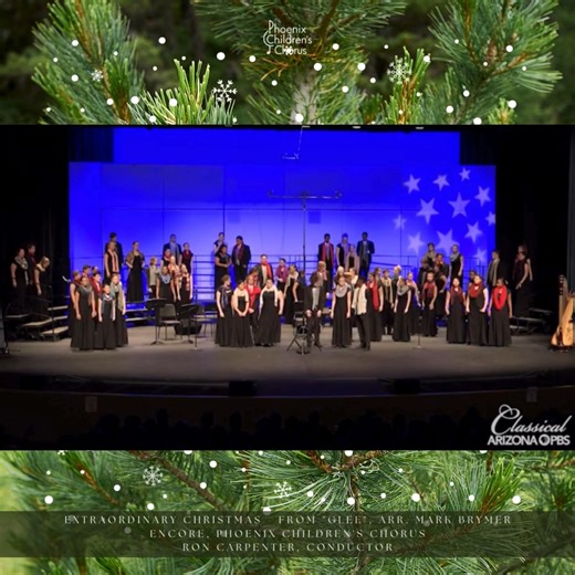 "It’s a very, very, merry, merry Christmas. It’s an extraordinary Merry Christmas" when Encore choir sings "Extraordinary Christmas" on the 5th day of Holiday Songs. #phoenixchildrenschorus #youthchoir #childrenschoir #PCC12DaysofHolidaySongs #christmas #winter | Phoenix Children's Chorus