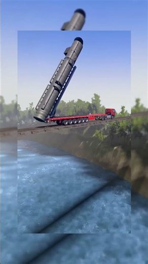 Epic Missile Launch Fail! 💥 Heavy Truck Simulation