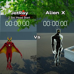 1.9M views · 16K reactions | JetRay Vs Alien X 2 Second head start for JetRay #ben10game #ben10gameplay #Galvan | Its Vegas Gaming | Facebook