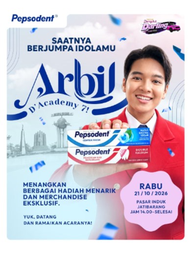Dangdut Darling di Pasar Induk Jatibarang: Temui Arbil D'Academy 7!