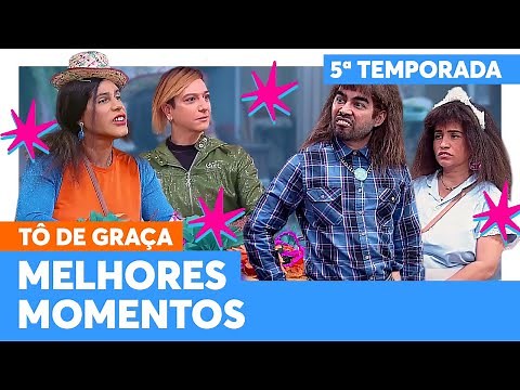 MELHORES MOMENTOS! Arraiá da Graça, o namorado da Briti e mais! | Tô De Graça | Humor Multishow