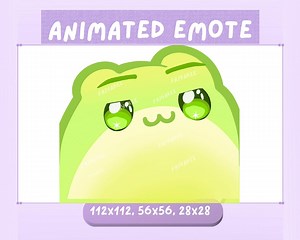 Animated Smug Frog Emote: Twitch/discord Stream (GIF Digital Download) - Etsy Canada