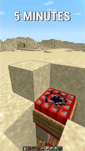 Minecraft Trap at different Times! #shorts