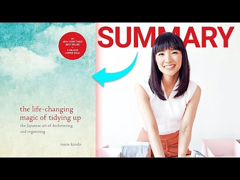 The Life-Changing Magic of Tidying Up Summary (Animated) | The Best 1-Step Decluttering Method ✨