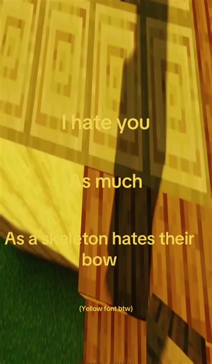 Get it? Cuz like they love their bow? 🥲 #stretchtok #love #foryou #xyzcba #minecraft