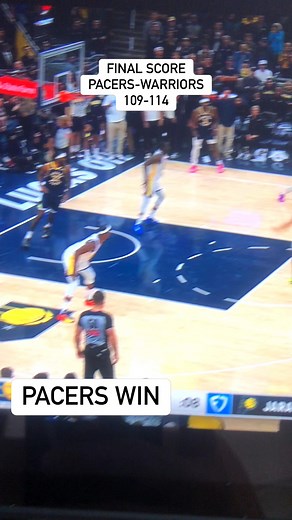 Yay! Gpagbigyan pa ang Indiana Pacers sa Superteam Warriors… nag rally na pud ang Pacers… #indianapacers #goldenstatewarriors #stephencurry #AaronNesmith #PaskalSiakam | Marlon Pasaol Subayno