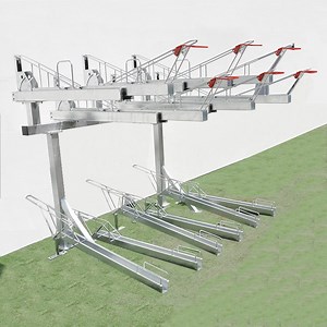 [Hot Item] 12 Bikes Holder Parking 2 Tier Bike Storage Parking Bike Stand Rack