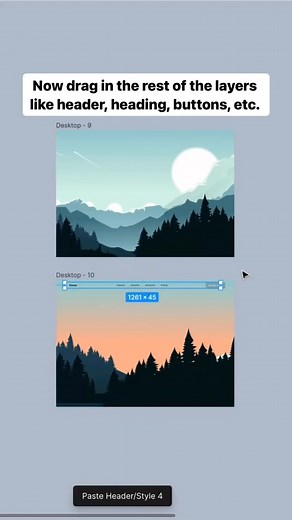 1.2K views · 128 reactions | Parallax Effect in Figma by UI Adrian | Rishi Gupta | Facebook