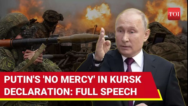 Putin's FULL Speech In ENGLISH: Russian President's First War Order After Talks With Trump