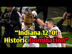 No. 2 Indiana pursuing bigger goals after retaining Old Oaken Bucket at Purdue