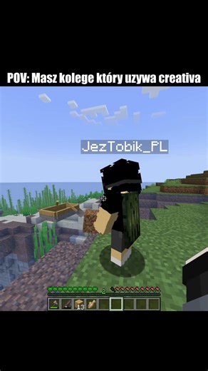 POV: Masz kolege który uzywa creativa:) #minecraft #centrumpvp #daily