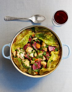 Cocotte de légumes aux choux pour 8 personnes - Recettes - Elle à Table